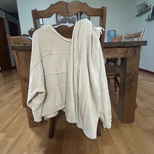 Cozy Cream Sweat Set